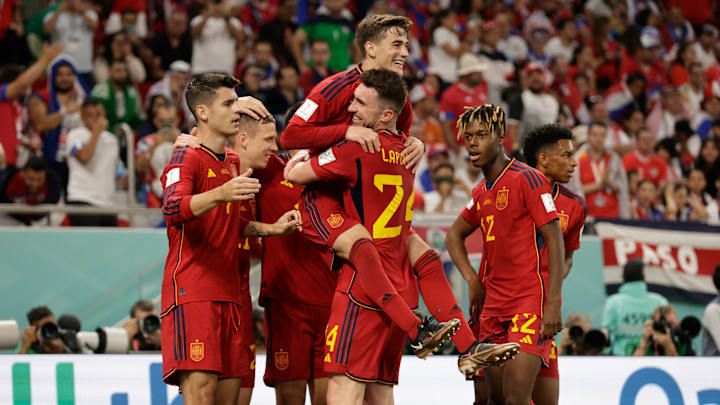 L'Espagne a étrillé le Costa Rica, pour son entrée en lice en Coupe du monde (7-0).