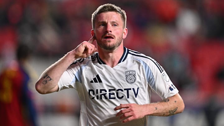 Anders Dreyer will hope to lead San Diego FC to the 2025 Supporters' Shield. 