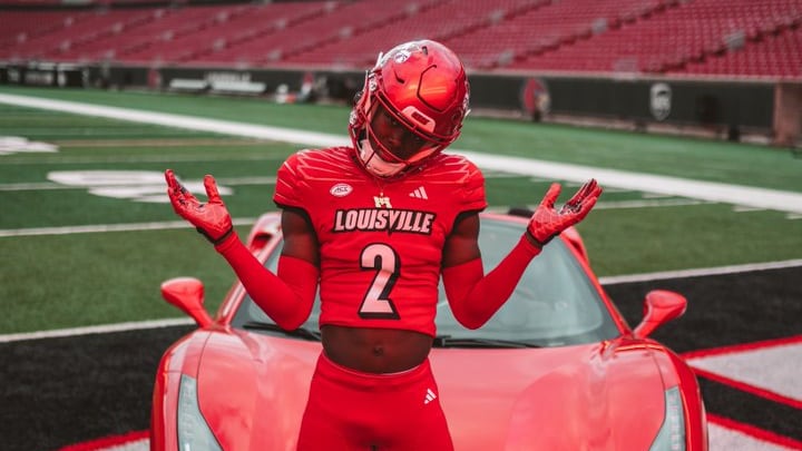Saint Augustine (Fla.) HS wide receiver and Louisville target Carl Jenkins Jr.