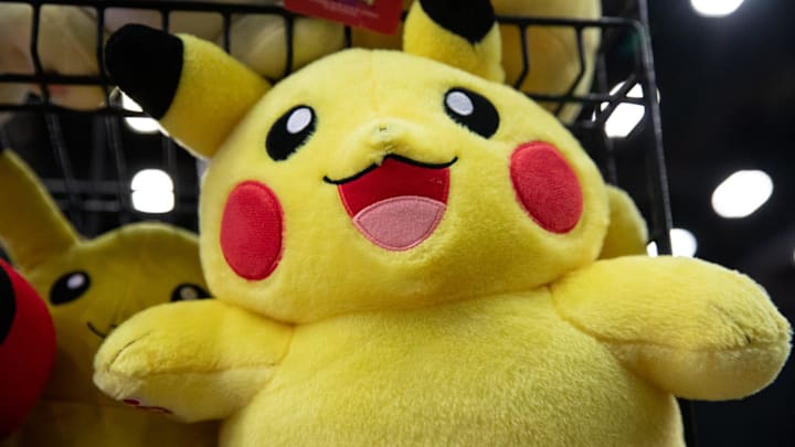 A Pikachu toy at the Anime Corpus Christi convention A Pikachu toy at the Anime Corpus Christi convention