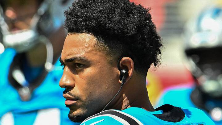 Carolina Panthers quarterback Bryce Young