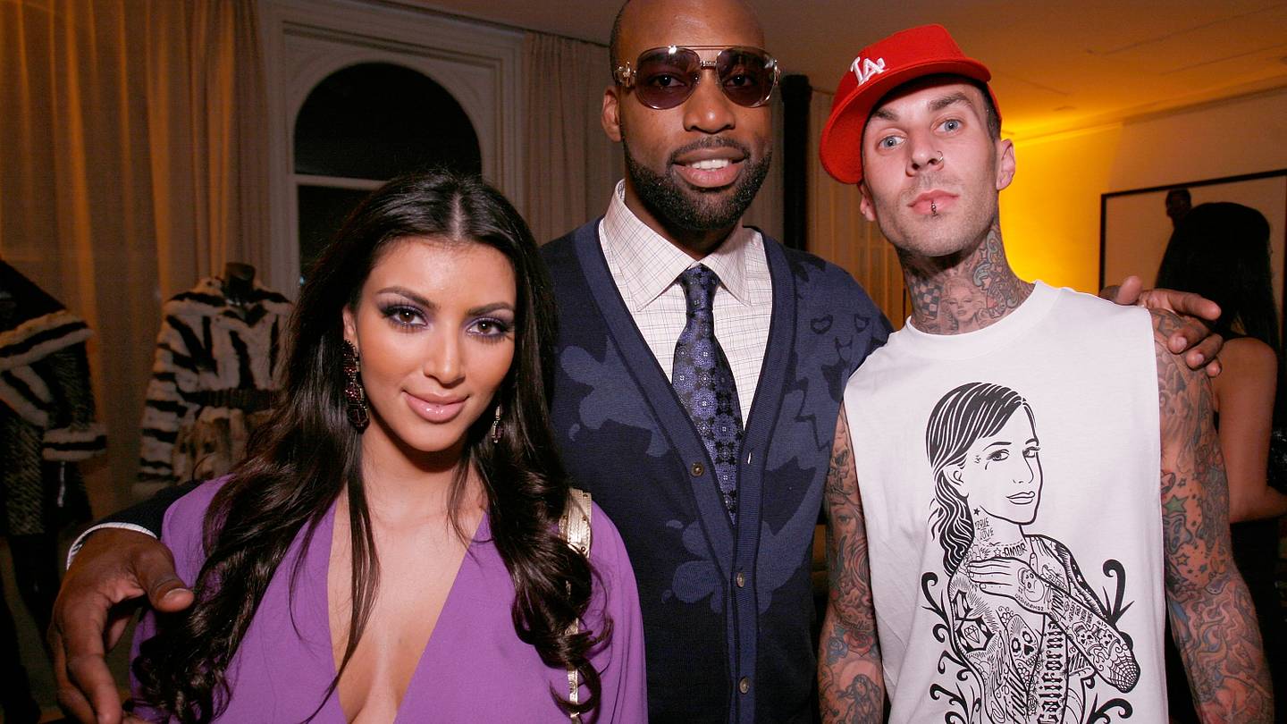 Kim Kardashian Denies Dating Travis Barker: Just Friends