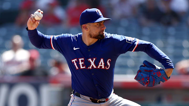 Texas Rangers v Los Angeles Angels