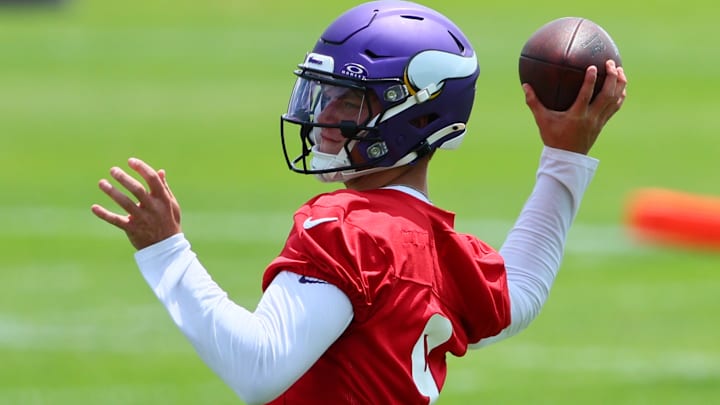 Minnesota Vikings QB J.J. McCarthy