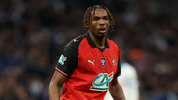 Jeremy Jacquet, Olympique de Marseille v Stade Rennais - French Cup 2025/2026