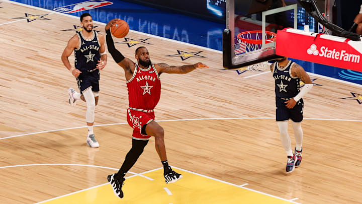 LeBron James ha sido tres veces MVP del Juego de Estrellas de la NBA