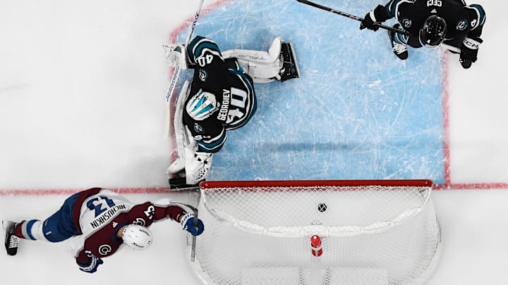 The Colorado Avalanche beat up on their ex, Alexandar Georgiev, to take home two points on Thursday night.