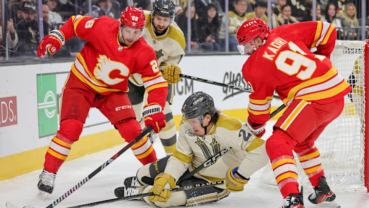 Calgary Flames v Vegas Golden Knights