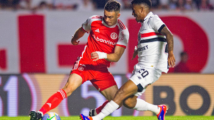 Internacional e São Paulo lutam ponto a ponto dentro do G-6