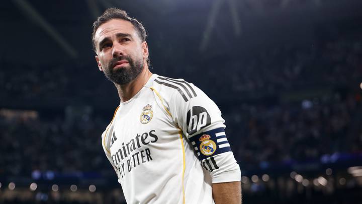 Dani Carvajal mit der Kapitänsbinde von Real Madrid
