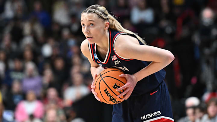 UConn Huskies guard Paige Bueckers on Mar 31, 2025.