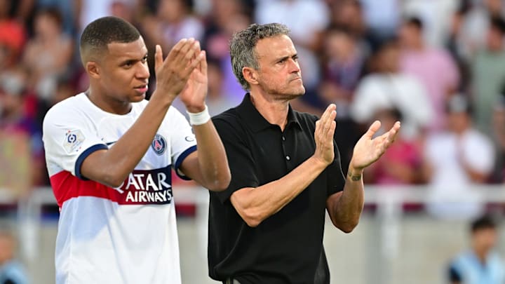 Kylian Mbappe, Luis Enrique