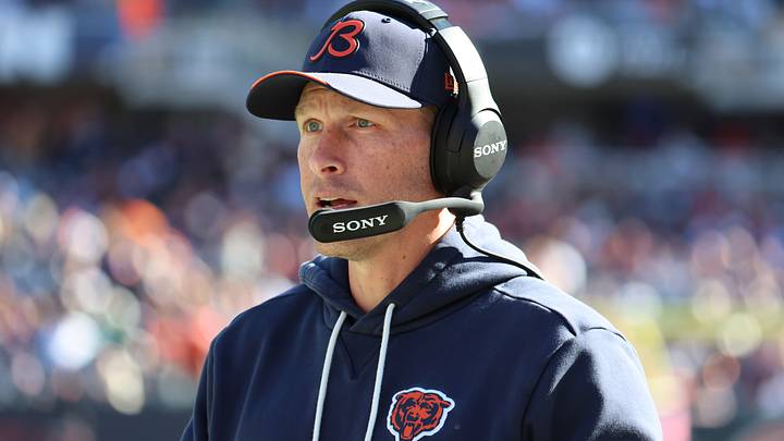 Chicago Bears head coach Ben Johnson Chicago Bears head coach Ben Johnson