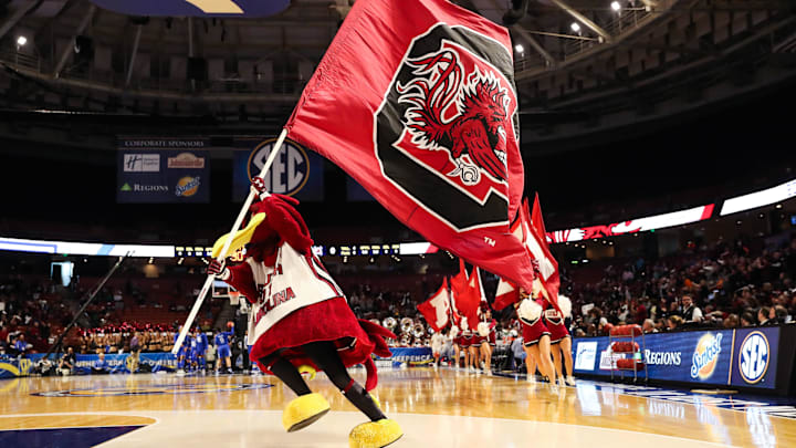 South Carolina Gamecocks mascot Cocky