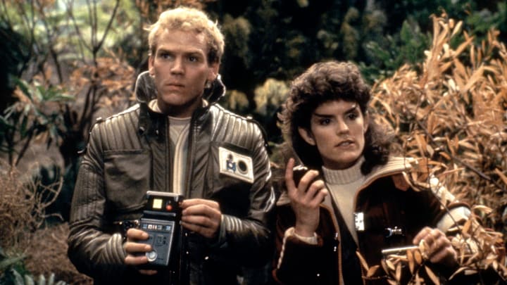On the set of Star Trek III: The Search for Spock