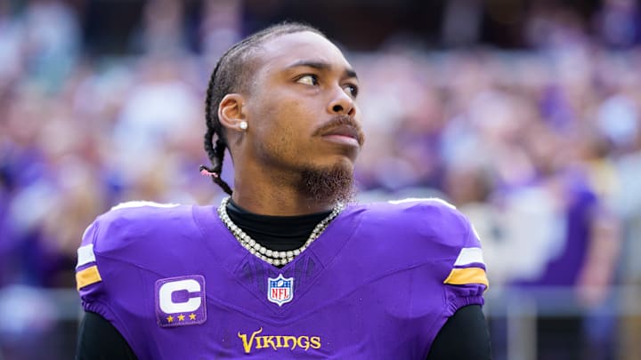 Minnesota Vikings wide receiver Justin Jefferson Minnesota Vikings wide receiver Justin Jefferson