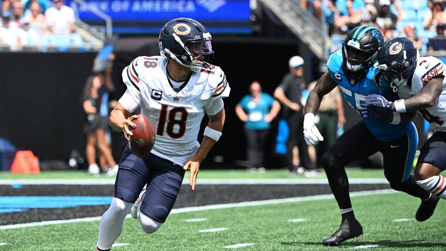 PFF Hands Caleb Williams a Bewildering Grade After Week 1 Route of Panthers