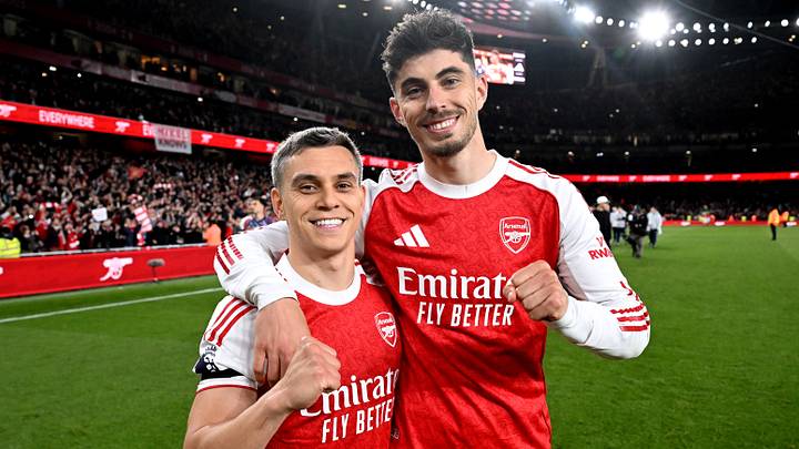 Leandro Trossard and Kai Havertz, Arsenal