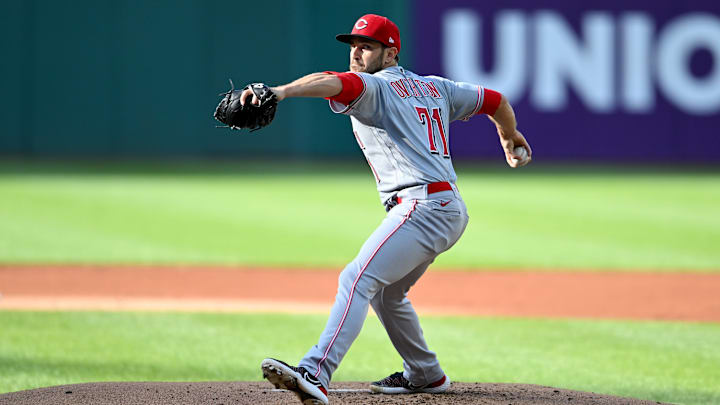 Cincinnati Reds pitcher Connor Overton