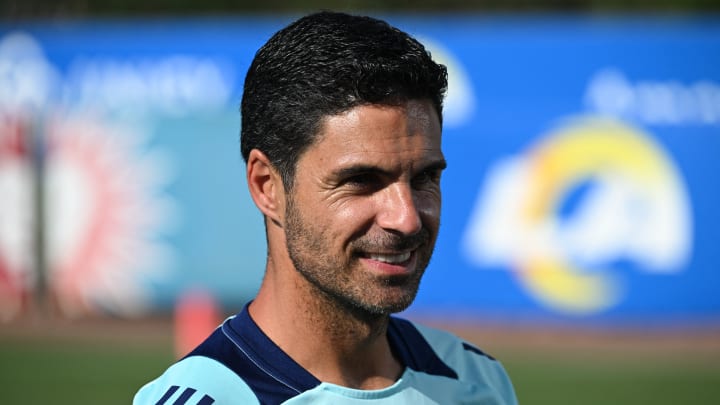 Mikel Arteta is looking ahead to another title race Mikel Arteta is looking ahead to another title race