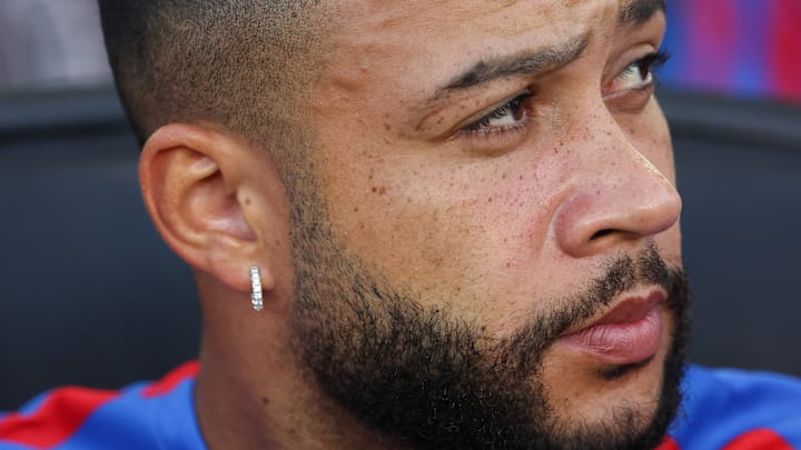 Memphis con el Barcelona Memphis con el Barcelona