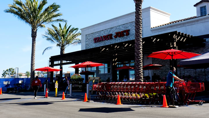 Storefront of Trader Joe's in Los Angeles.