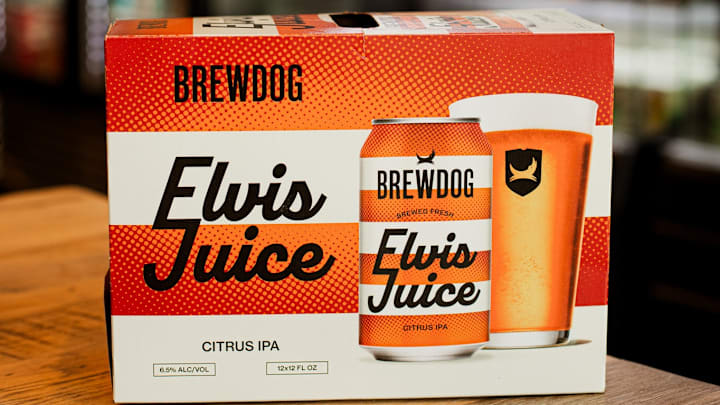BrewDog's USA Elvis Juice Citrus IPA gets a new look