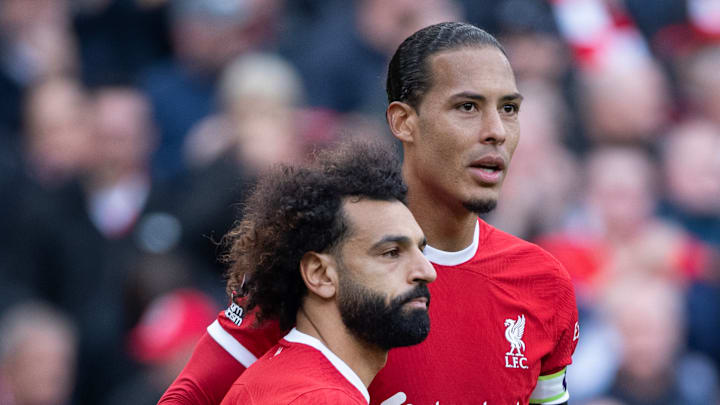 Virgil Van Dijk, Mohamed Salah Virgil Van Dijk, Mohamed Salah
