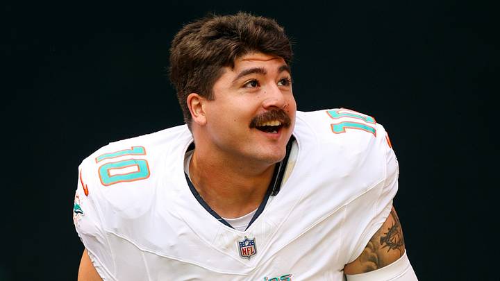 Sep 27, 2026; Miami Gardens, Florida, USA; Miami Dolphins linebacker Jacob Rodriguez (10) is introduced before a game against the Kansas City Chiefs at Hard Rock Stadium. Mandatory Credit: Nathan Ray Seebeck-Imagn Images Sep 27, 2026; Miami Gardens, Florida, USA; Miami Dolphins linebacker Jacob Rodriguez (10) is introduced before a game against the Kansas City Chiefs at Hard Rock Stadium. Mandatory Credit: Nathan Ray Seebeck-Imagn Images