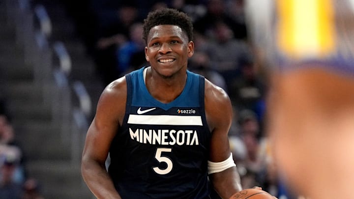 Minnesota Timberwolves guard Anthony Edwards.