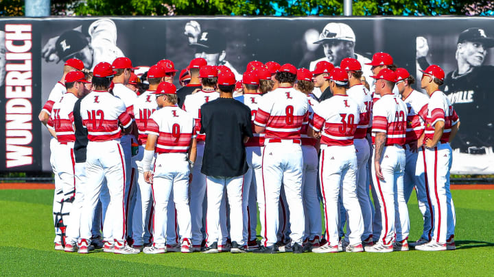 Louisville baseball players