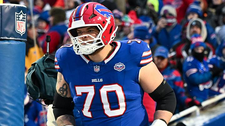 Buffalo Bills offensive tackle Alec Anderson. Buffalo Bills offensive tackle Alec Anderson.