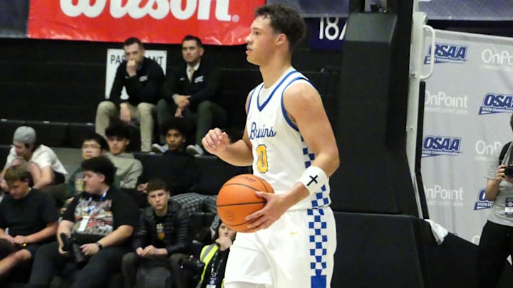 Barlow senior Jalen Atkins led the team to the first OSAA Class 6A state championship in program history.