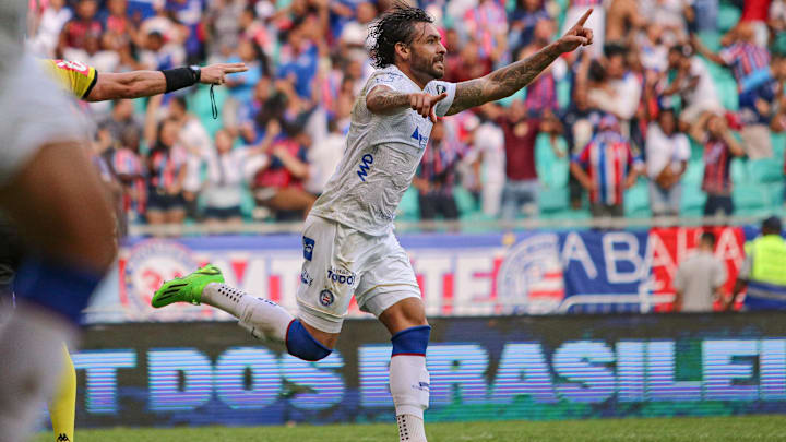 Ricardo Goulart viveu uma tarde de altos e baixos em Salvador Ricardo Goulart viveu uma tarde de altos e baixos em Salvador
