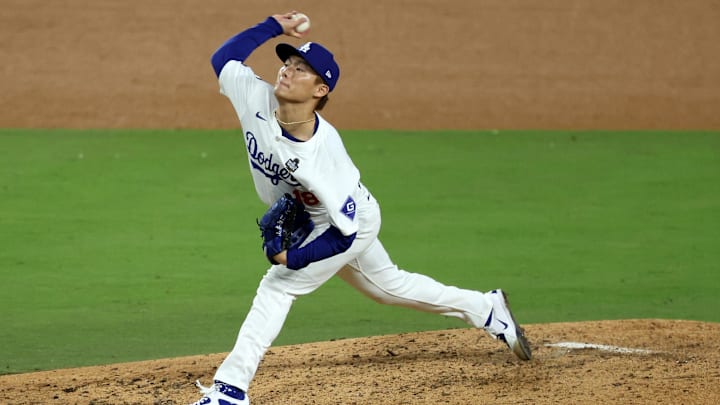 Los Angeles Dodgers Starting Pitcher Yoshinobu Yamamoto