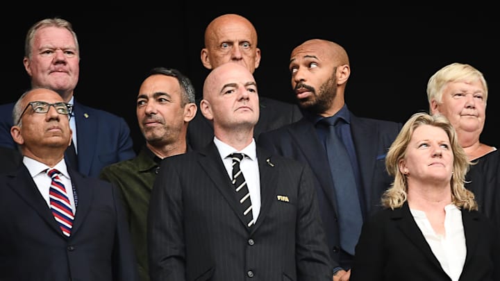 Infantino e Djorkaeff