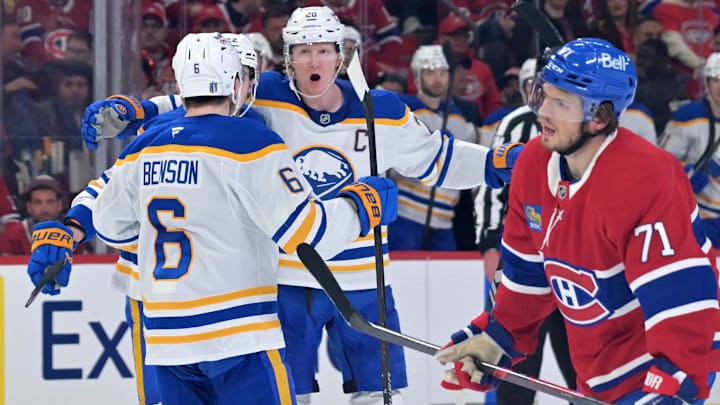 Buffalo Sabres vs. Montreal Canadiens in the second round of the 2026 NHL Playoffs