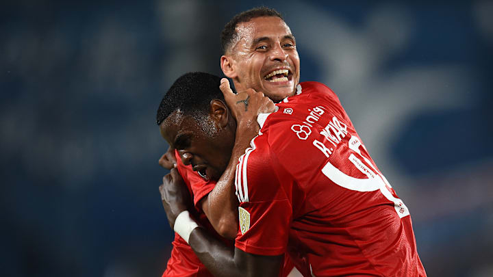 O jovem Ricardo Mathias fez gol no meio de semana na Libertadores