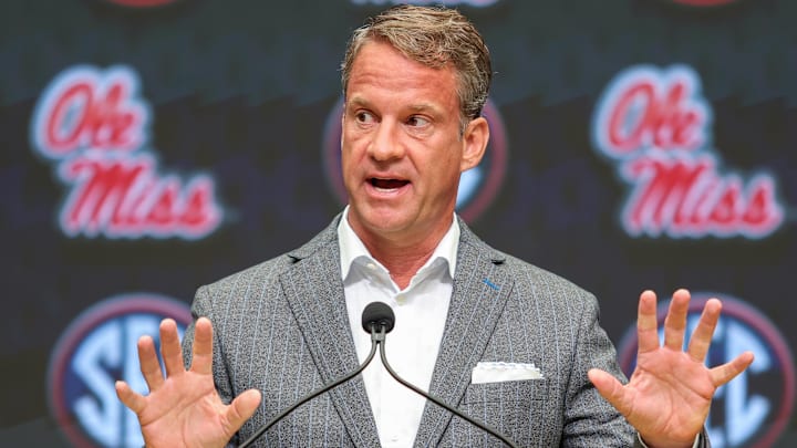 Lane Kiffin has been connected to vacancies at Florida and LSU, even as his Ole Miss team prepares for a College Football Playoff run.