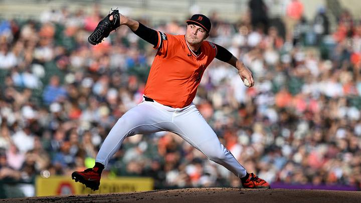 Jun 19, 2026; Detroit, Michigan, USA; Detroit Tigers starting pitcher Tarik Skubal (29) throws a pitch against the Chicago White Sox in the second inning at Comerica Park. Mandatory Credit: Lon Horwedel-Imagn Images Jun 19, 2026; Detroit, Michigan, USA; Detroit Tigers starting pitcher Tarik Skubal (29) throws a pitch against the Chicago White Sox in the second inning at Comerica Park. Mandatory Credit: Lon Horwedel-Imagn Images