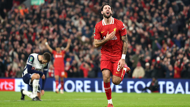Liverpool v Tottenham Hotspur - Carabao Cup Semi Final Second Leg