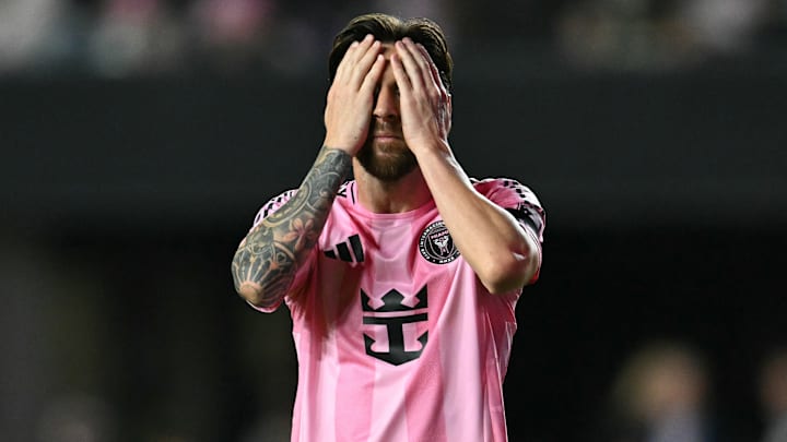 Lionel Messi recibió una tarjeta amarilla en el partido del Inter Miami vs. New York City