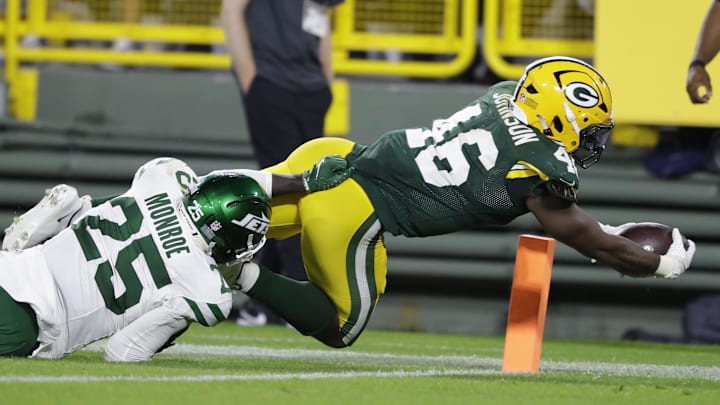 Green Bay Packers running back Amar Johnson