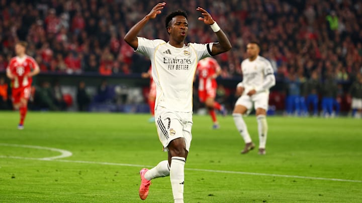 Vinícius Júnior, do Real Madrid, segue no radar do futebol árabe