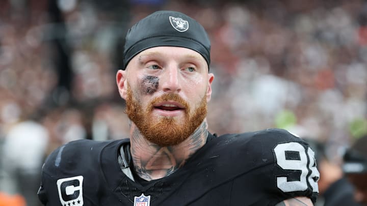 Las Vegas Raiders defensive end Maxx Crosby