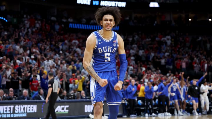 Duke basketball guard Tyrese Proctor Duke basketball guard Tyrese Proctor