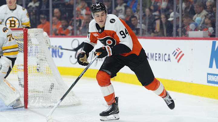 Porter Martone has 20 shots on goal in four NHL games.