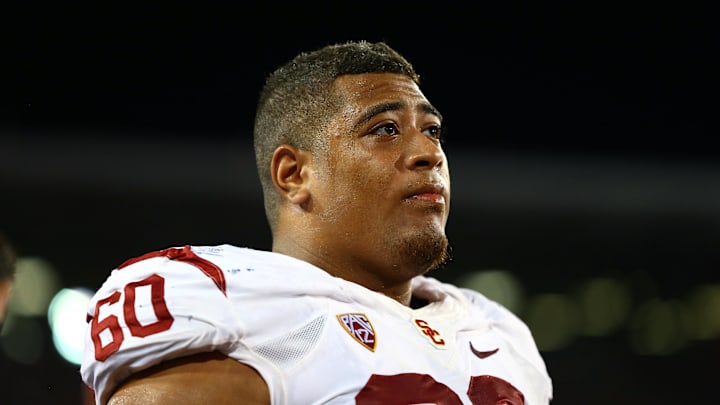 Viane Talamaivao as a player at USC in 2014