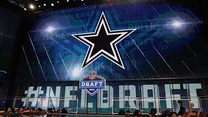 The Dallas Cowboys on the clock at the NFL draft