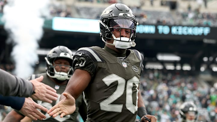 New York Jets running back Breece Hall